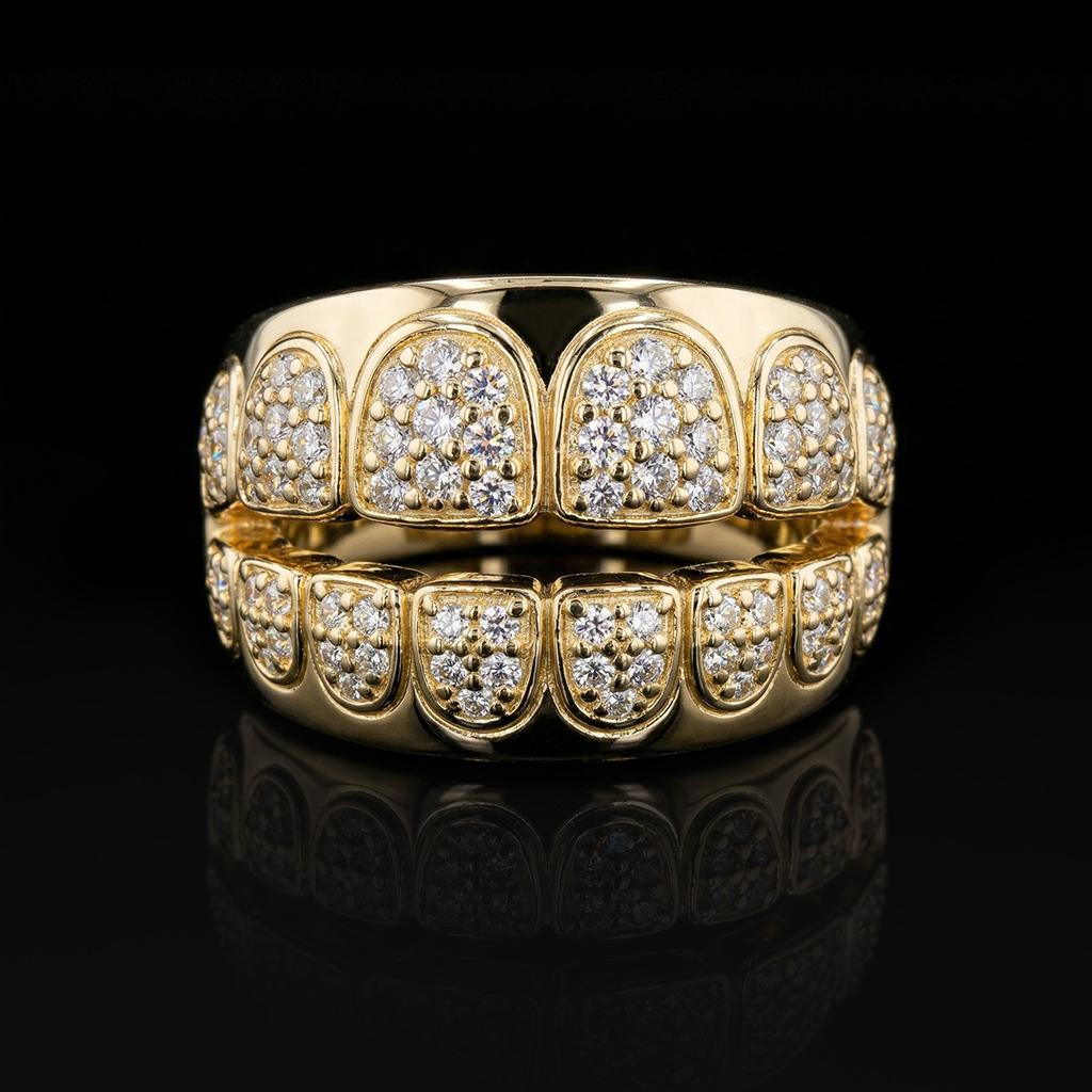 Iced Out Grill Ring Iced Out Grill Ring