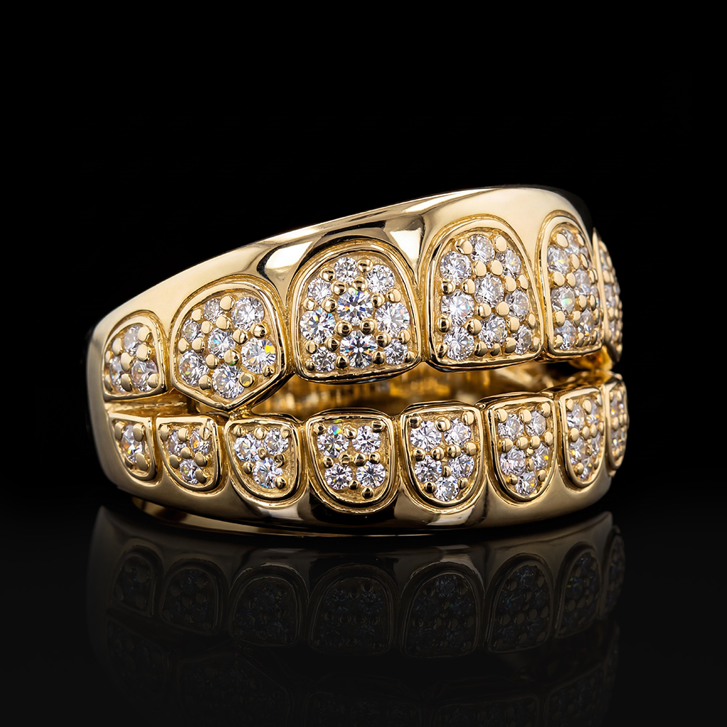 Iced Out Grill Ring Iced Out Grill Ring