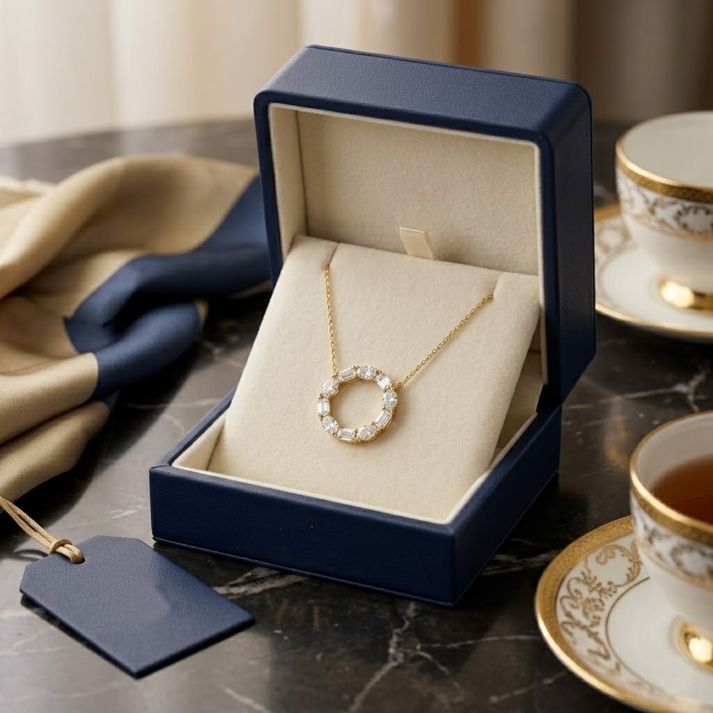 2.9 ct.tw. Alternating Oval + Emerald Cut VVS Moissanite S925 Silver Pendant Necklace 2.9 ct.tw. Alternating Oval + Emerald Cut VVS Moissanite S925 Silver Pendant Necklace