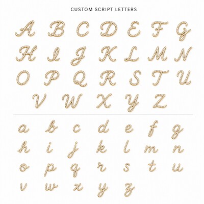 Personalized Custom Multi Name Tennis Chain