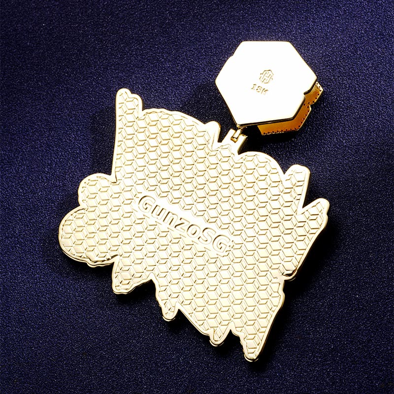 Custom S925 & VVS1 Moissanite Two-row Letter Pendant Deposit