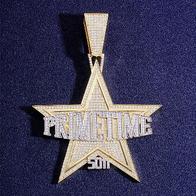 Custom S925 & VVS1 Moissanite Unique Star & Letter Pendant Deposit