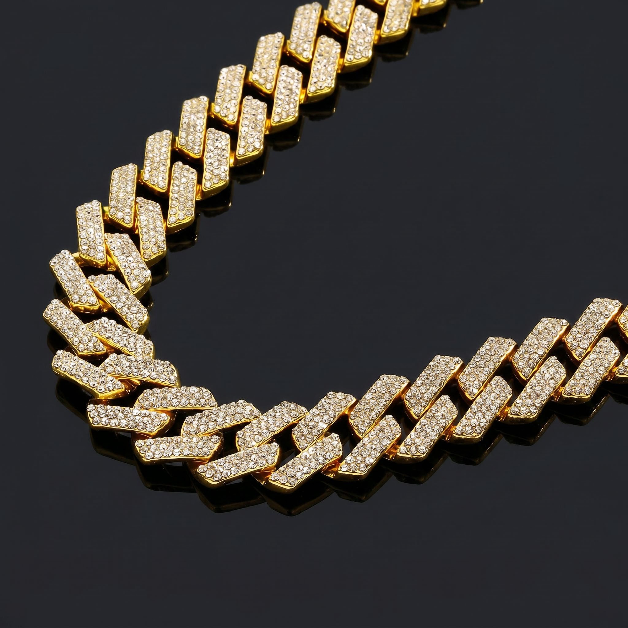 20mm Iced Out Miami Cuban Chain