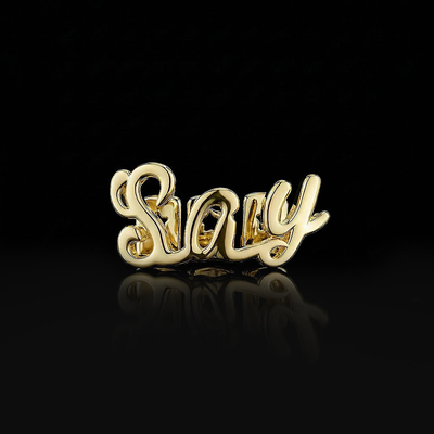 Pre-made Cursive "Say" Grillz