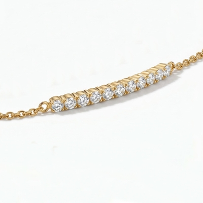 1.4 ct.tw. Classic Round Brilliant Lab Grown Diamond Tennis Bracelet
