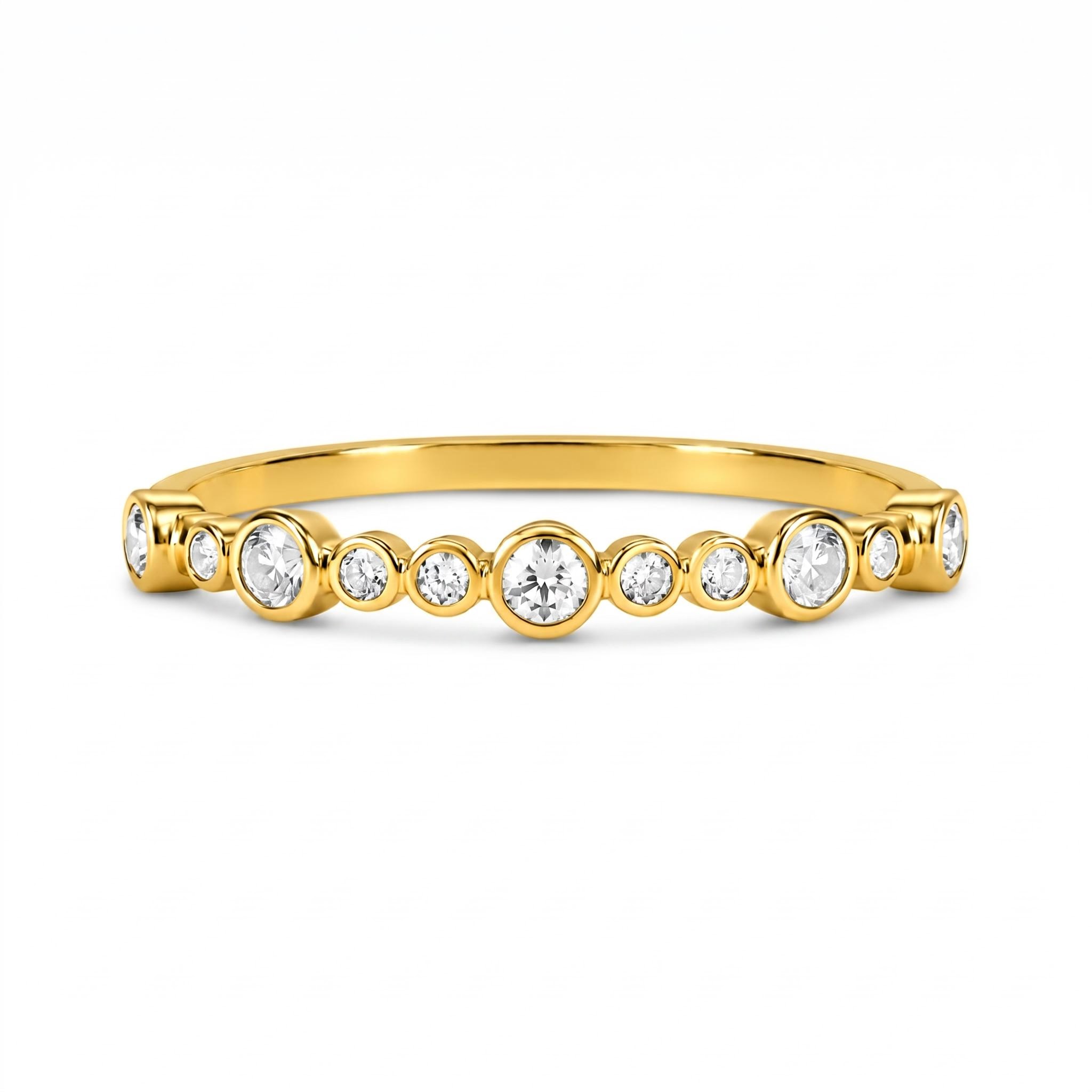 0.3 ct.tw. Minimalist Round Cut Lab Grown Diamond Stackable Band Ring 0.3 ct.tw. Minimalist Round Cut Lab Grown Diamond Stackable Band Ring