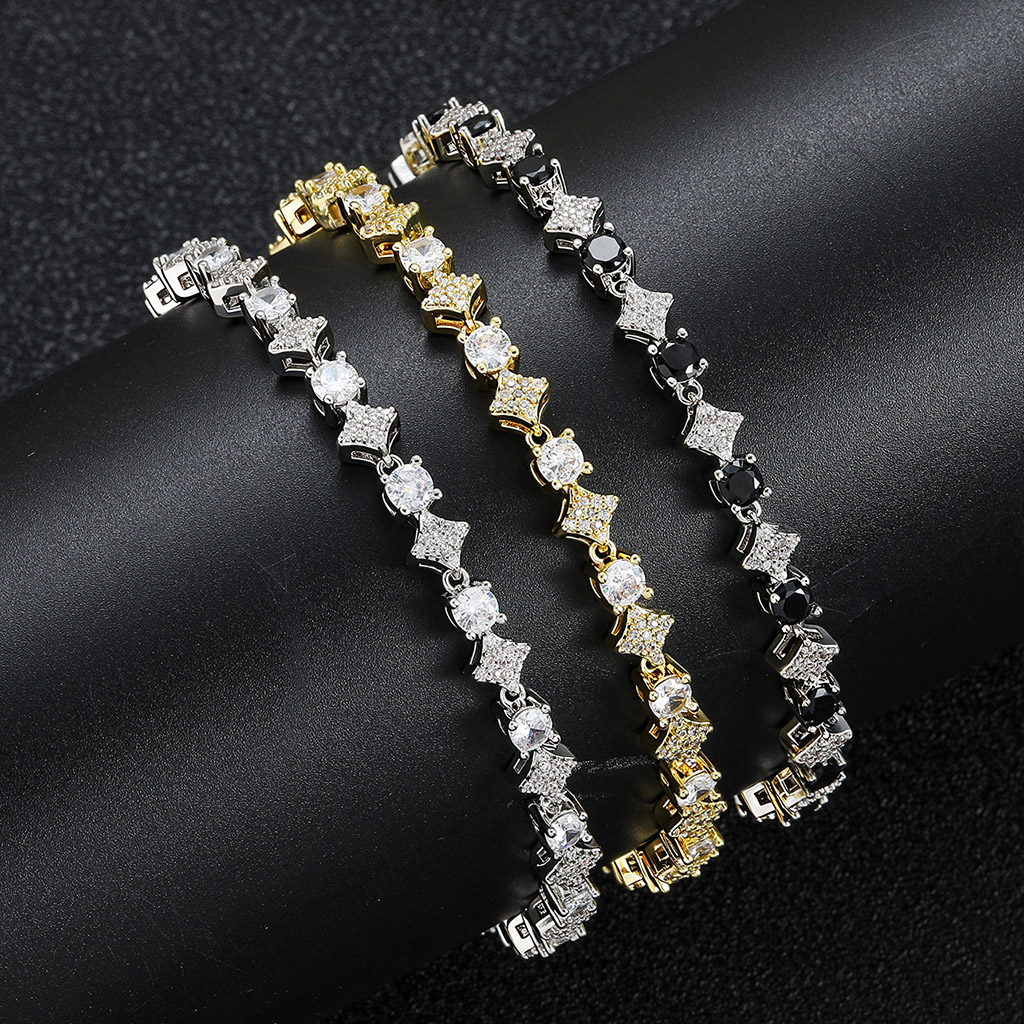 Iced Out Star Tennis Chain Iced Out Star Tennis Chain