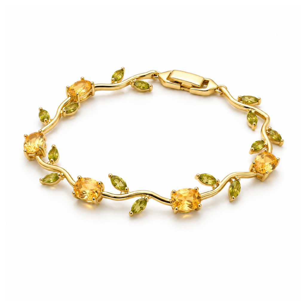 8.96 ct. tw. Vine-Inspired Oval & Marquise Cut Bracelet 8.96 ct. tw. Vine-Inspired Oval & Marquise Cut Bracelet