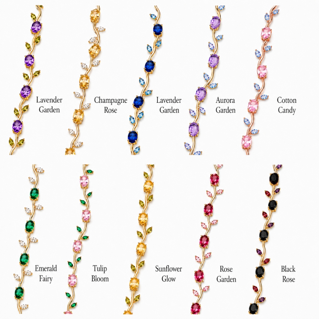 8.96 ct. tw. Vine-Inspired Oval & Marquise Cut Bracelet 8.96 ct. tw. Vine-Inspired Oval & Marquise Cut Bracelet