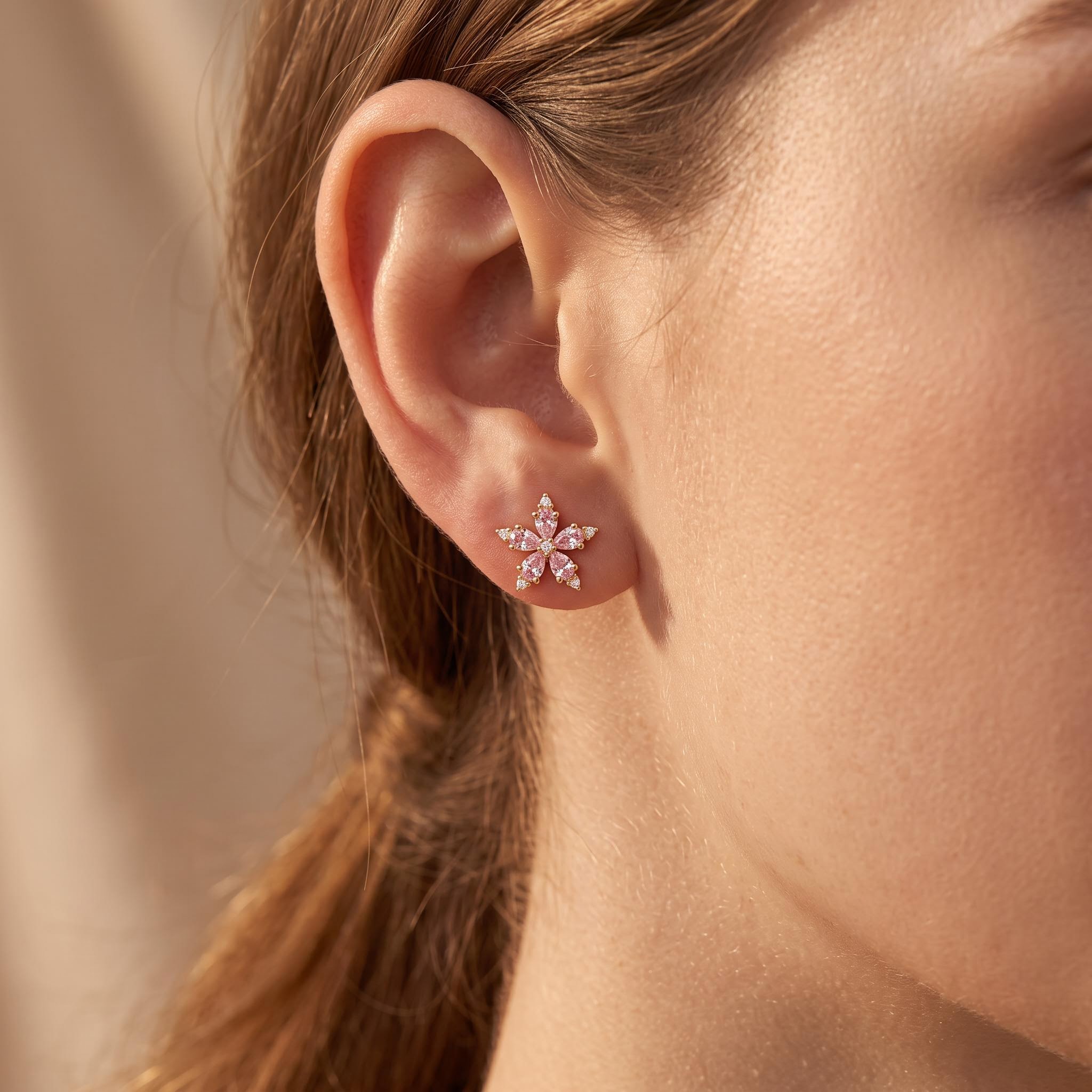 1.84 ct.tw. Floral Vine Detachable Two-Way Wear Drop Earrings 1.84 ct.tw. Floral Vine Detachable Two-Way Wear Drop Earrings