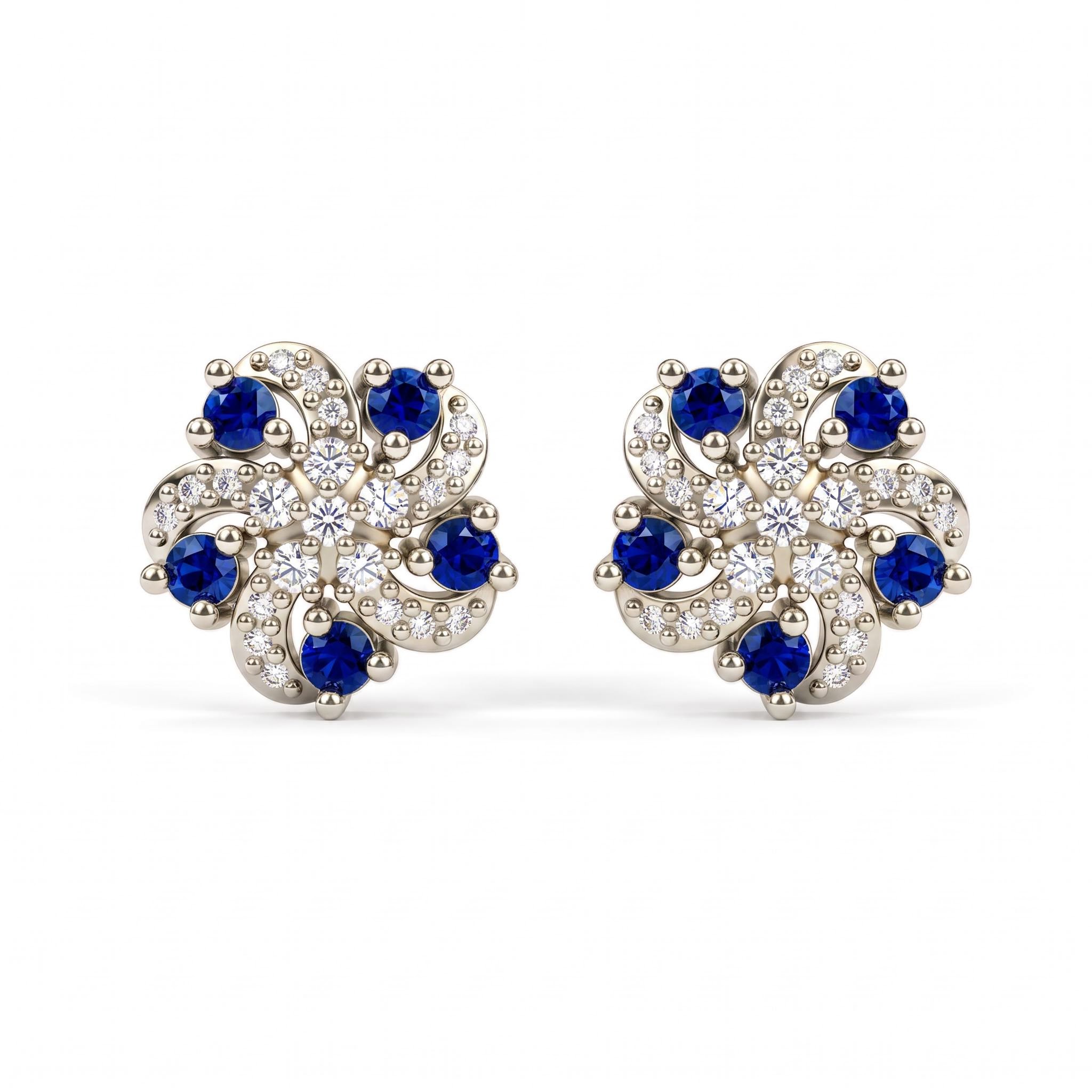 0.42 ct.tw. Sparkling Firework Stud Earrings 0.42 ct.tw. Sparkling Firework Stud Earrings