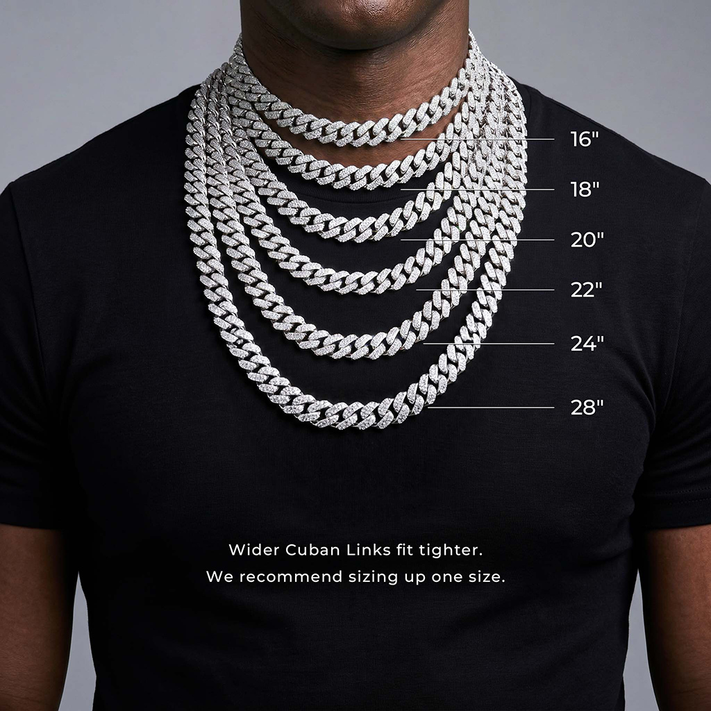 10mm Baguette DNA Chain 10mm Baguette DNA Chain