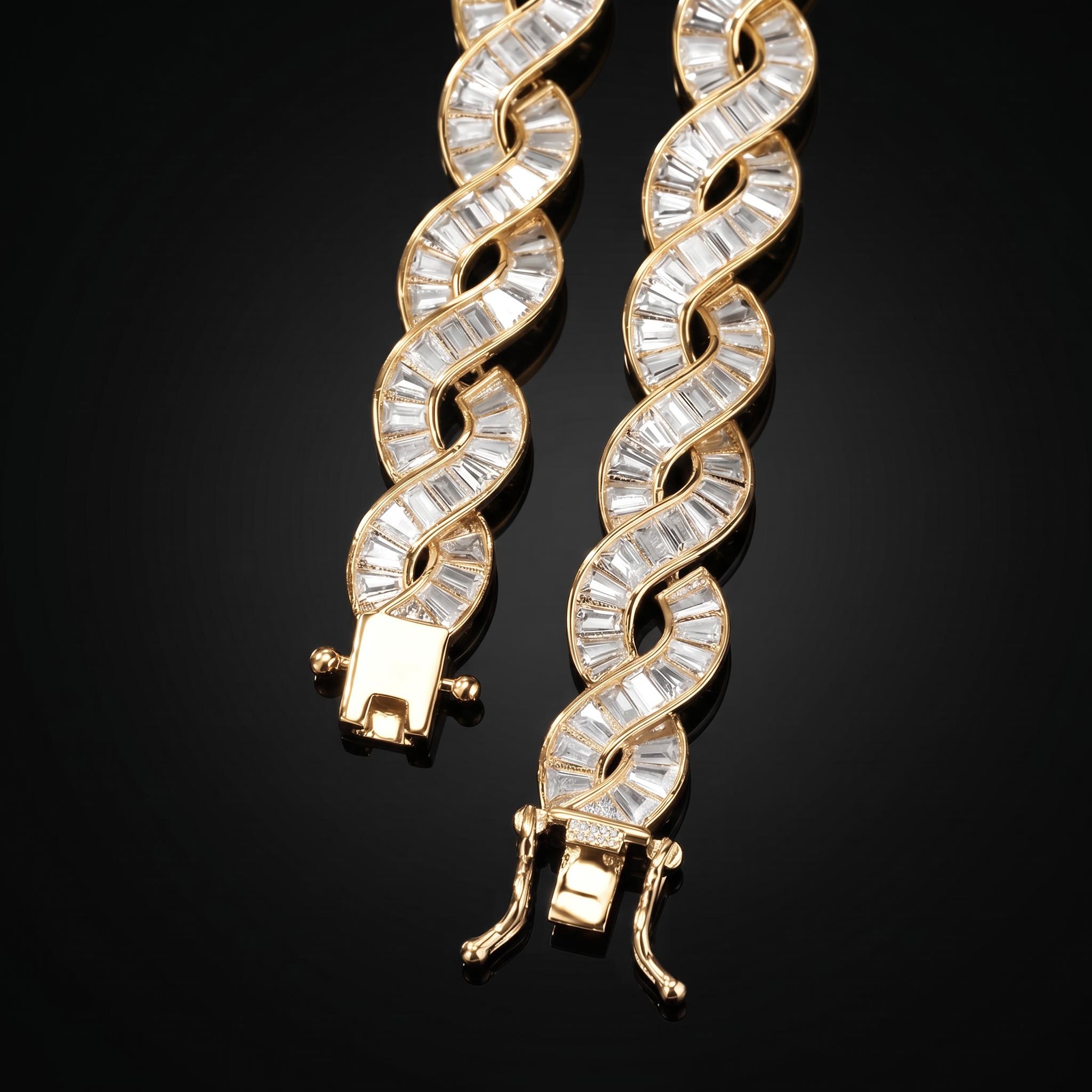 10mm Baguette DNA Chain 10mm Baguette DNA Chain