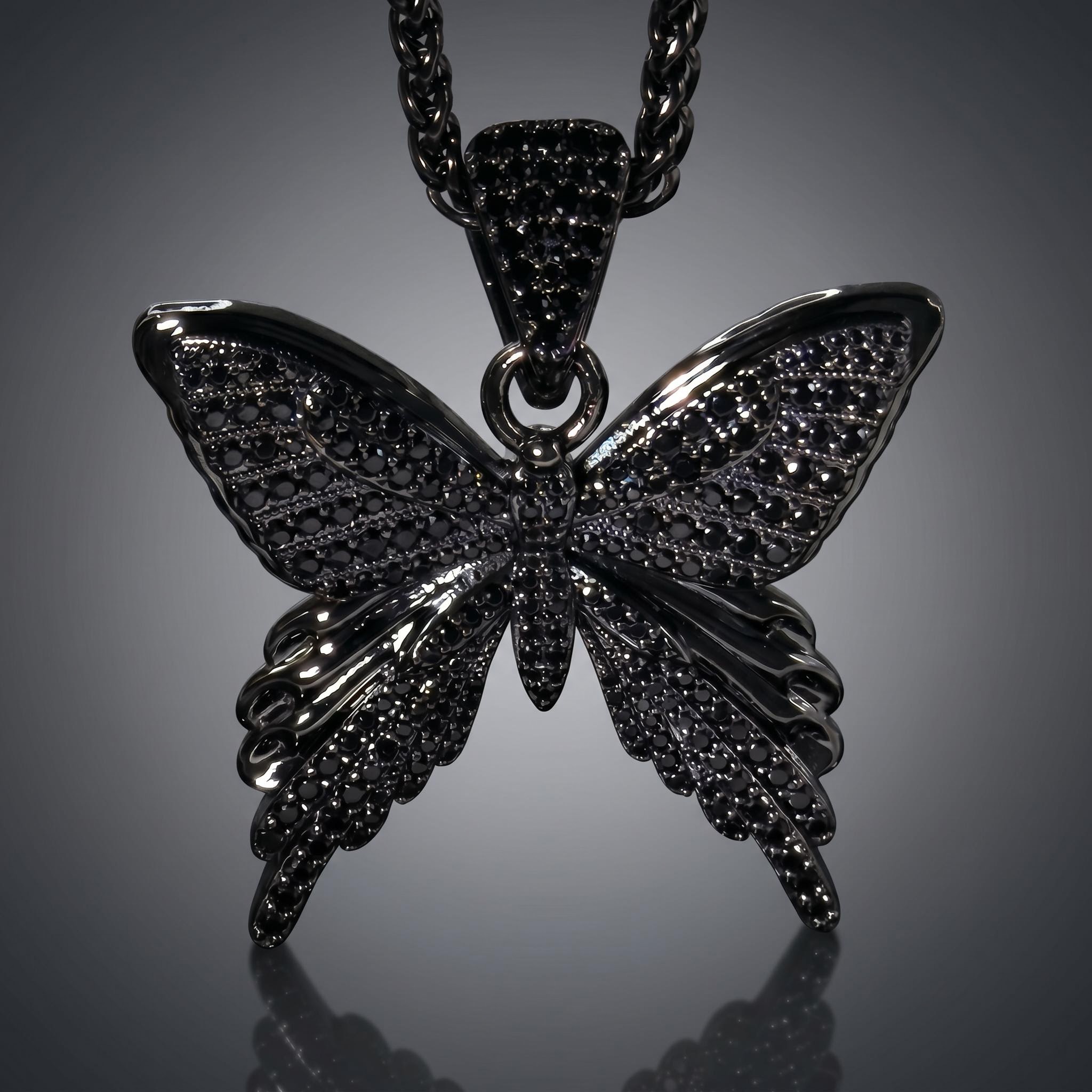 Iced Hell Butterfly Pendant - BLEACH×HELLOICE | Helloice