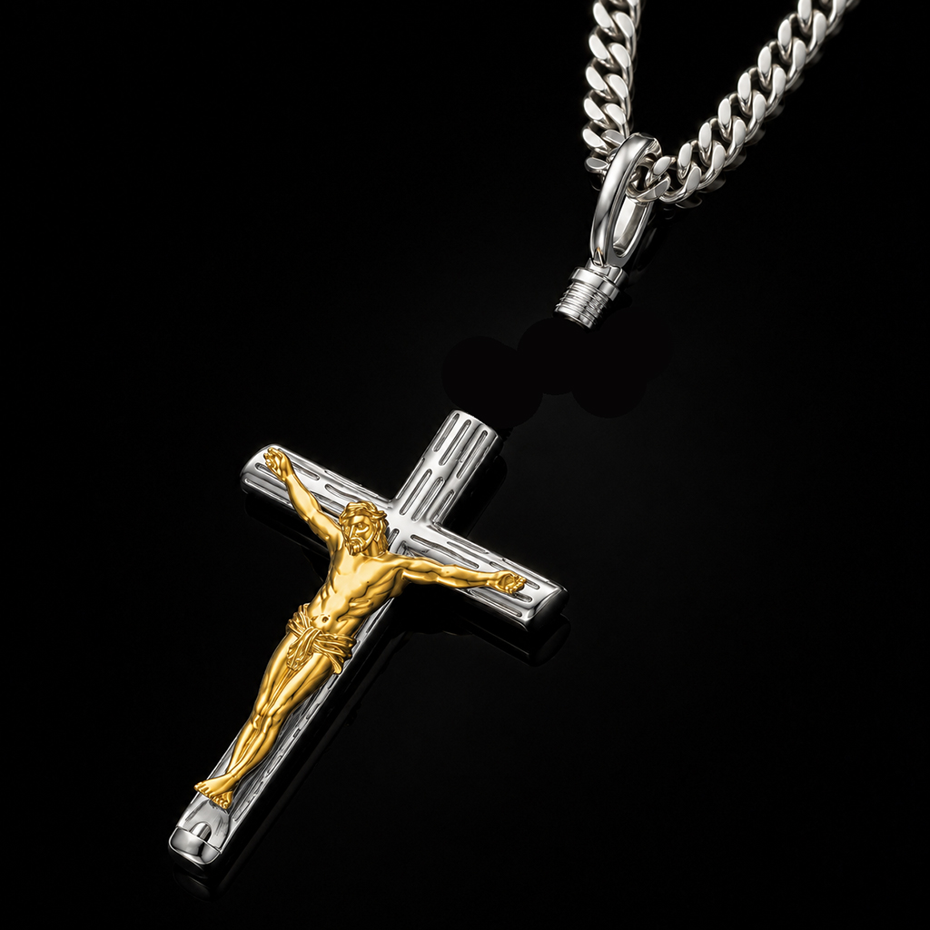Crucifix Urn Cross Pendant Crucifix Urn Cross Pendant