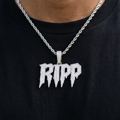 Iced Out Custom Name Pendant