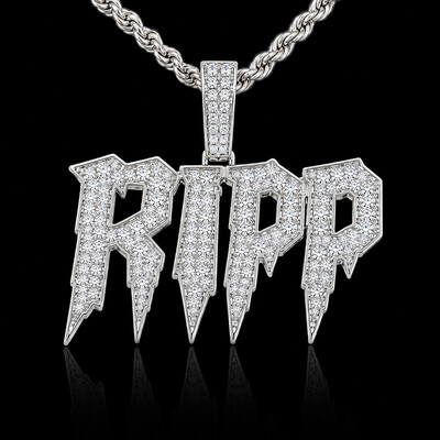 Iced Out Custom Name Pendant
