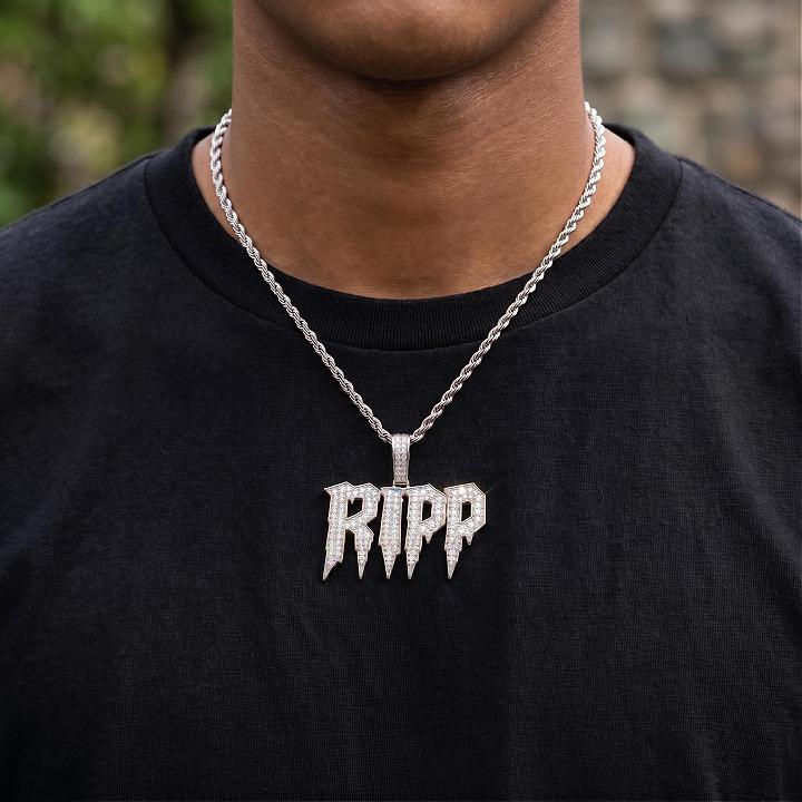 Iced Out Custom Name Pendant