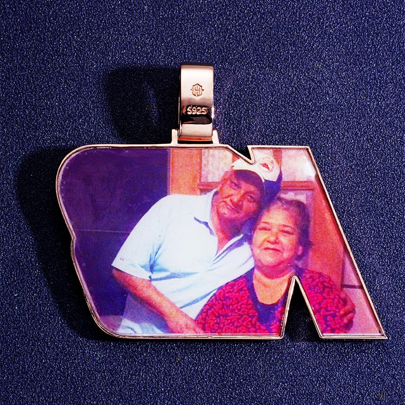 Custom S925 & VVS1 Moissanite & Picture Pendant Deposit
