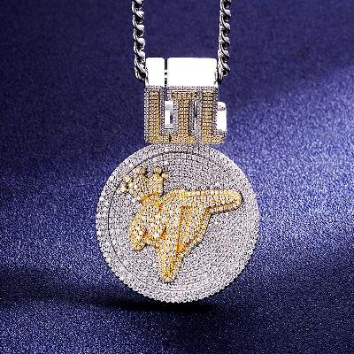 Custom S925 & VVS1 Moissanite Letter & Logo Pendant Deposit