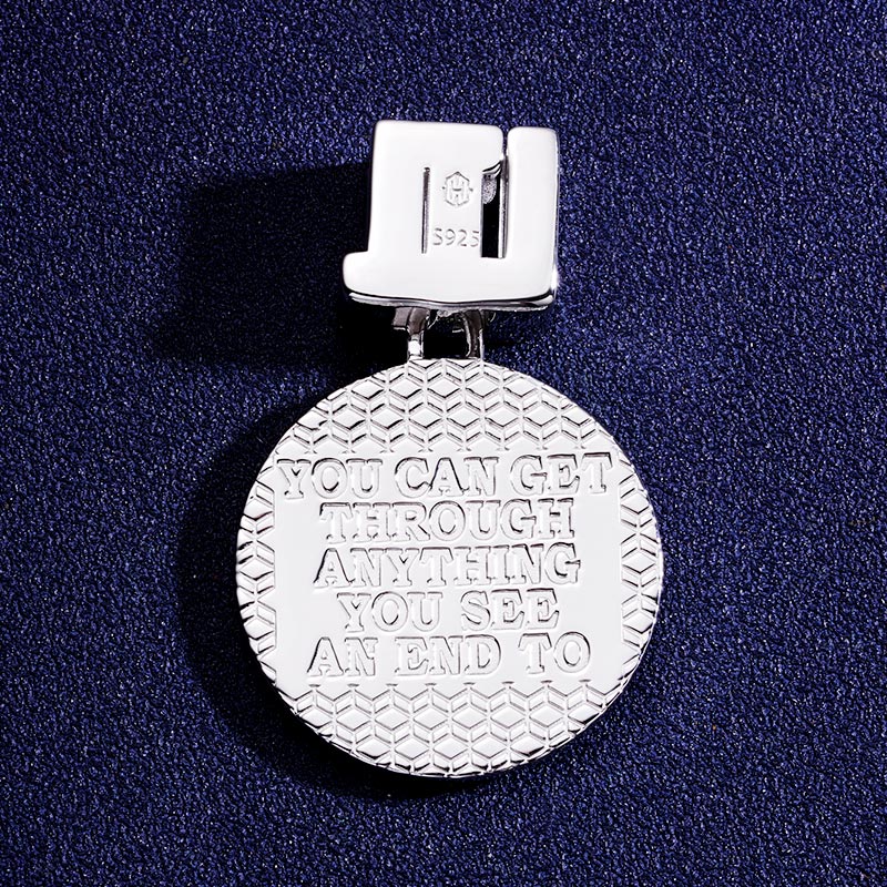 Custom S925 & VVS1 Moissanite Letter & Logo Pendant Deposit