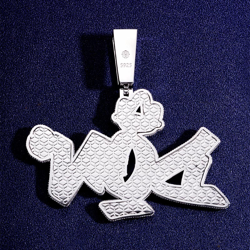 Custom S925 & VVS1 Moissanite Letter Pendant Deposit