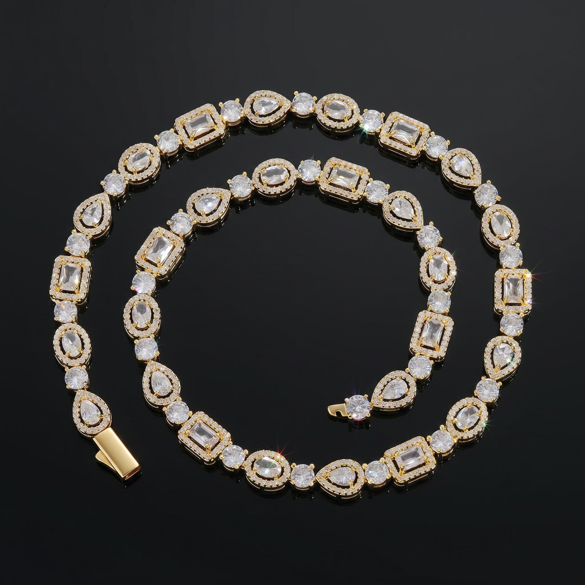 Iced Out 8mm Baguette Chain Iced Out 8mm Baguette Chain