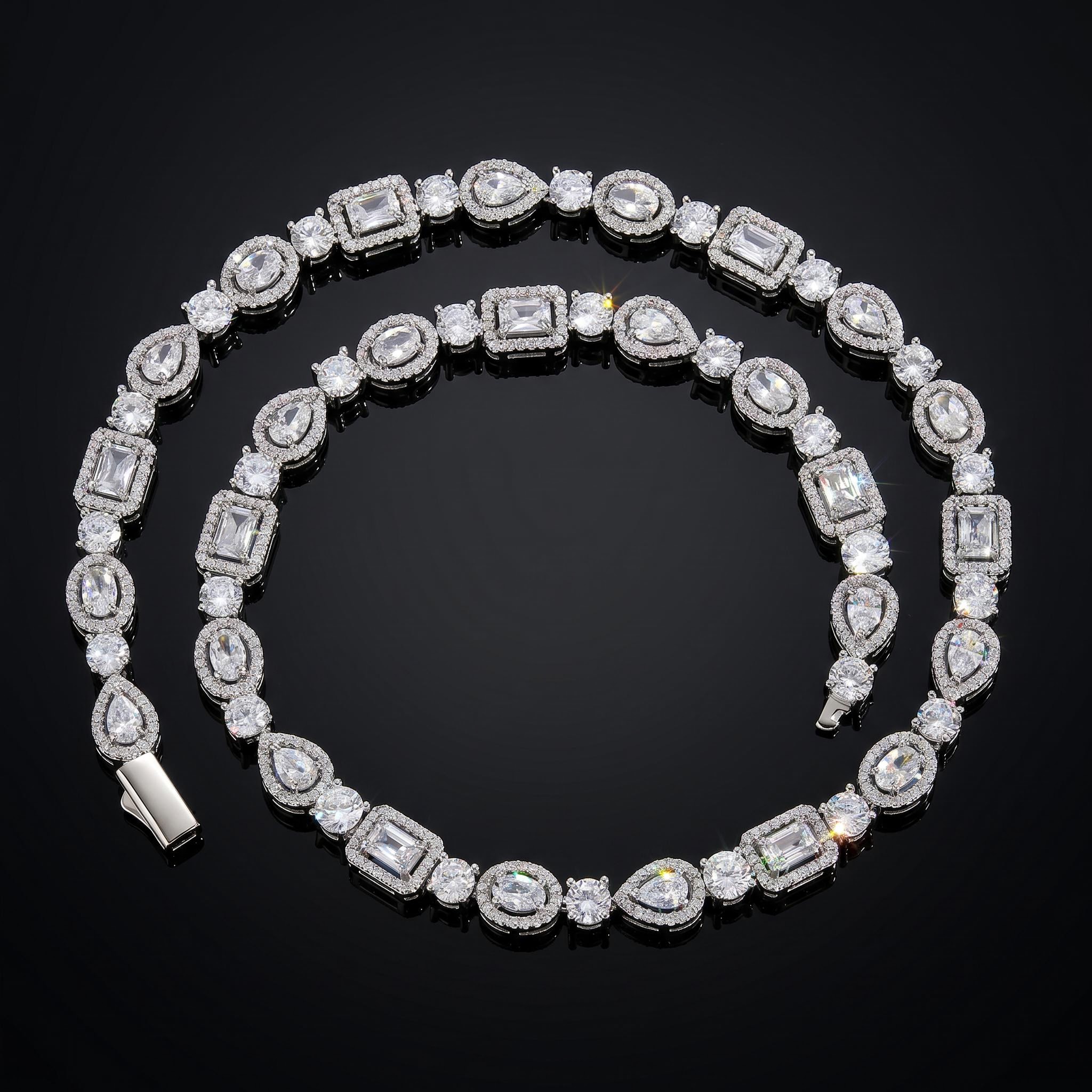 Iced Out 8mm Baguette Chain Iced Out 8mm Baguette Chain