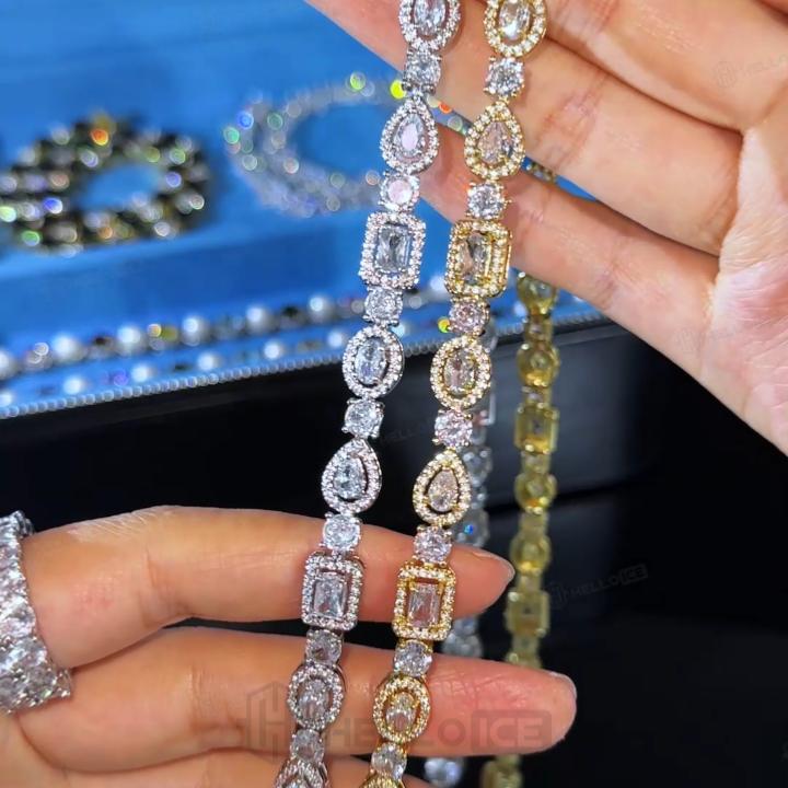Iced Out 8mm Baguette Chain Iced Out 8mm Baguette Chain
