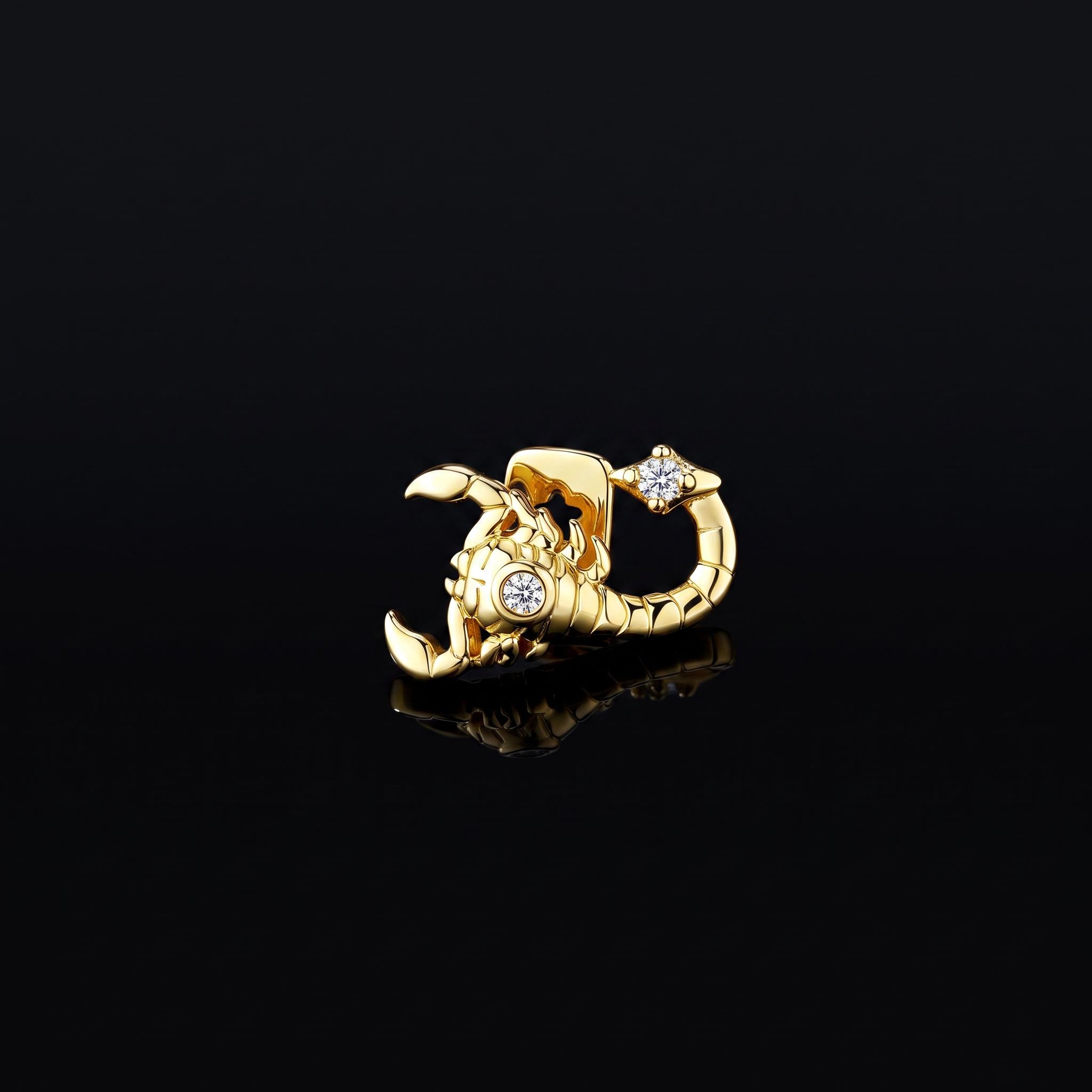 Iced Out Pre-made Scorpion Grillz Iced Out Pre-made Scorpion Grillz