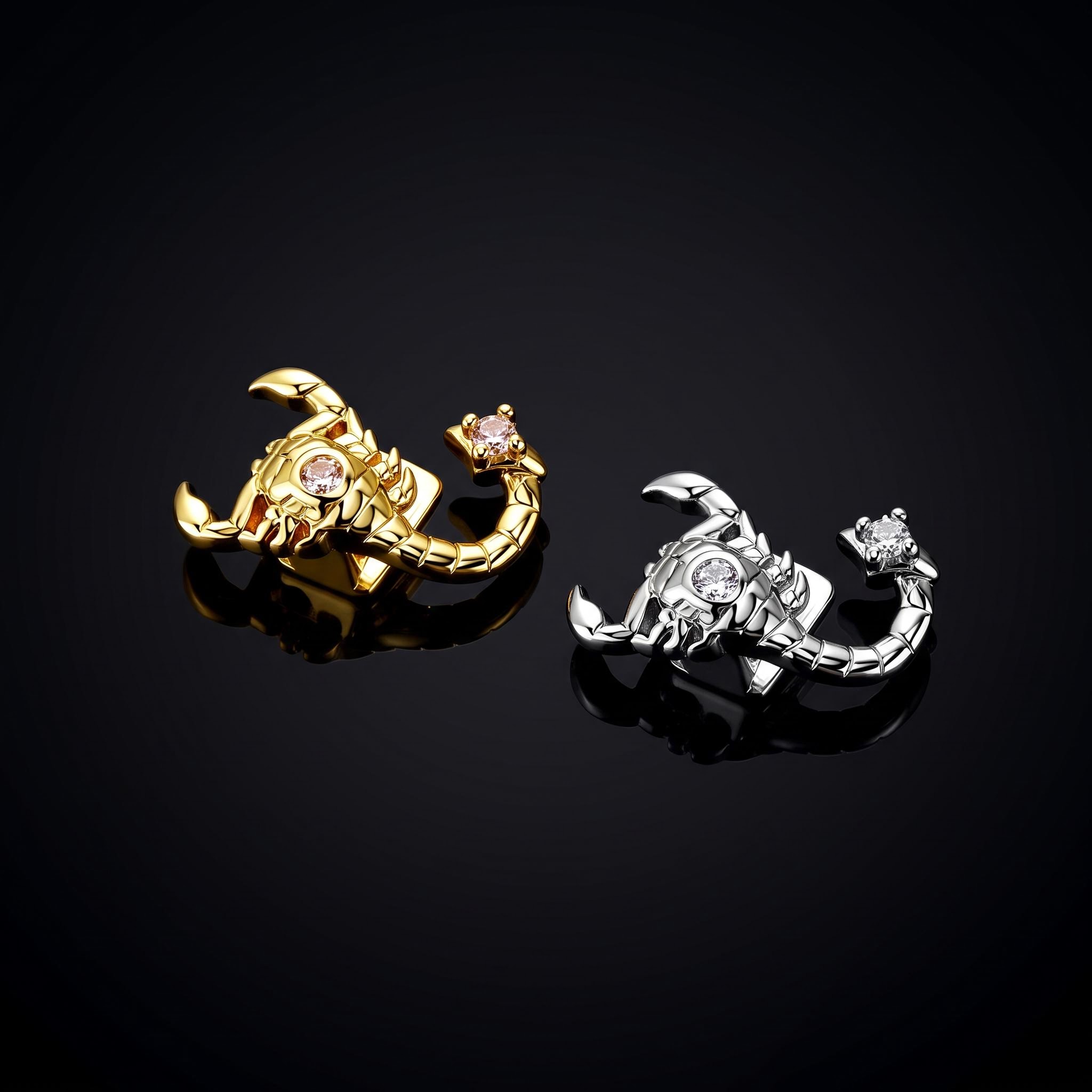 Iced Out Pre-made Scorpion Grillz Iced Out Pre-made Scorpion Grillz