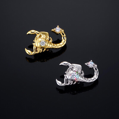 Iced Out Pre-made Scorpion Grillz