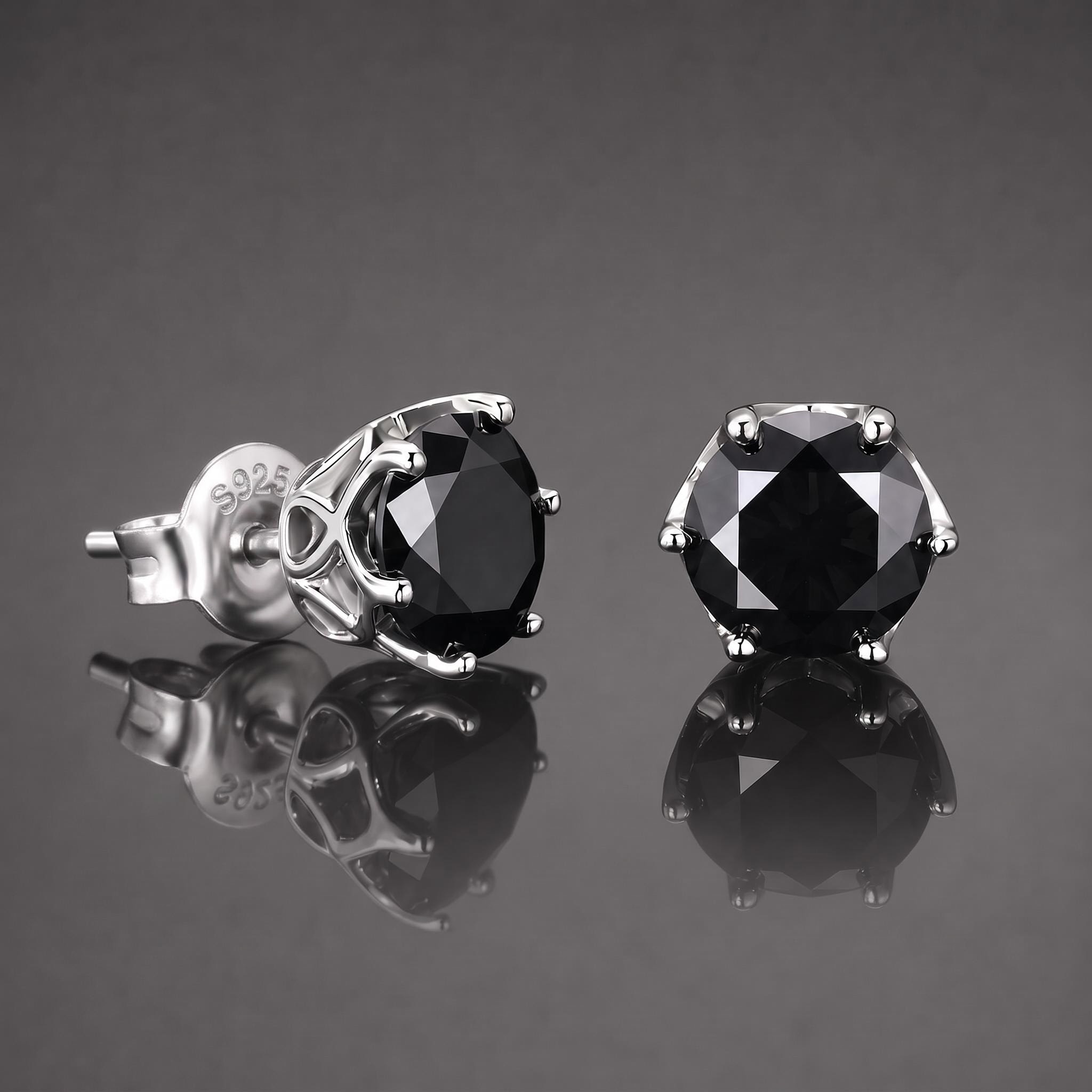 925 Silver & VVS1 Moissanite 5 Stone Band Ring 2 tcw 925 Silver & VVS1 Moissanite 5 Stone Band Ring 2 tcw