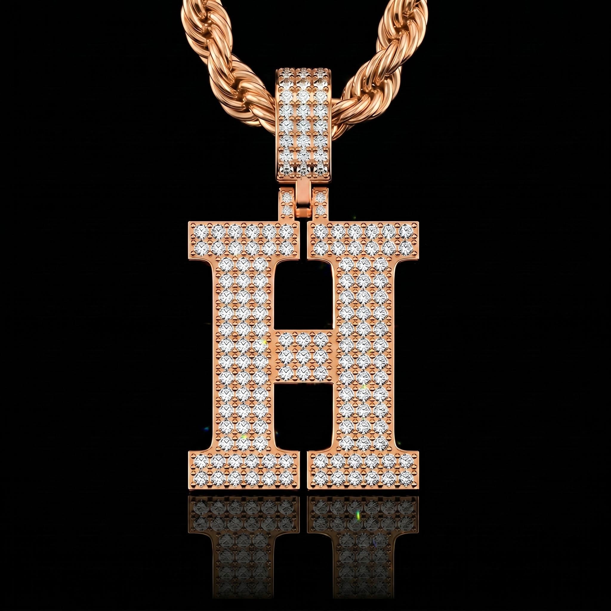 Iced Out A-Z 26 Letters Pendant Iced Out A-Z 26 Letters Pendant