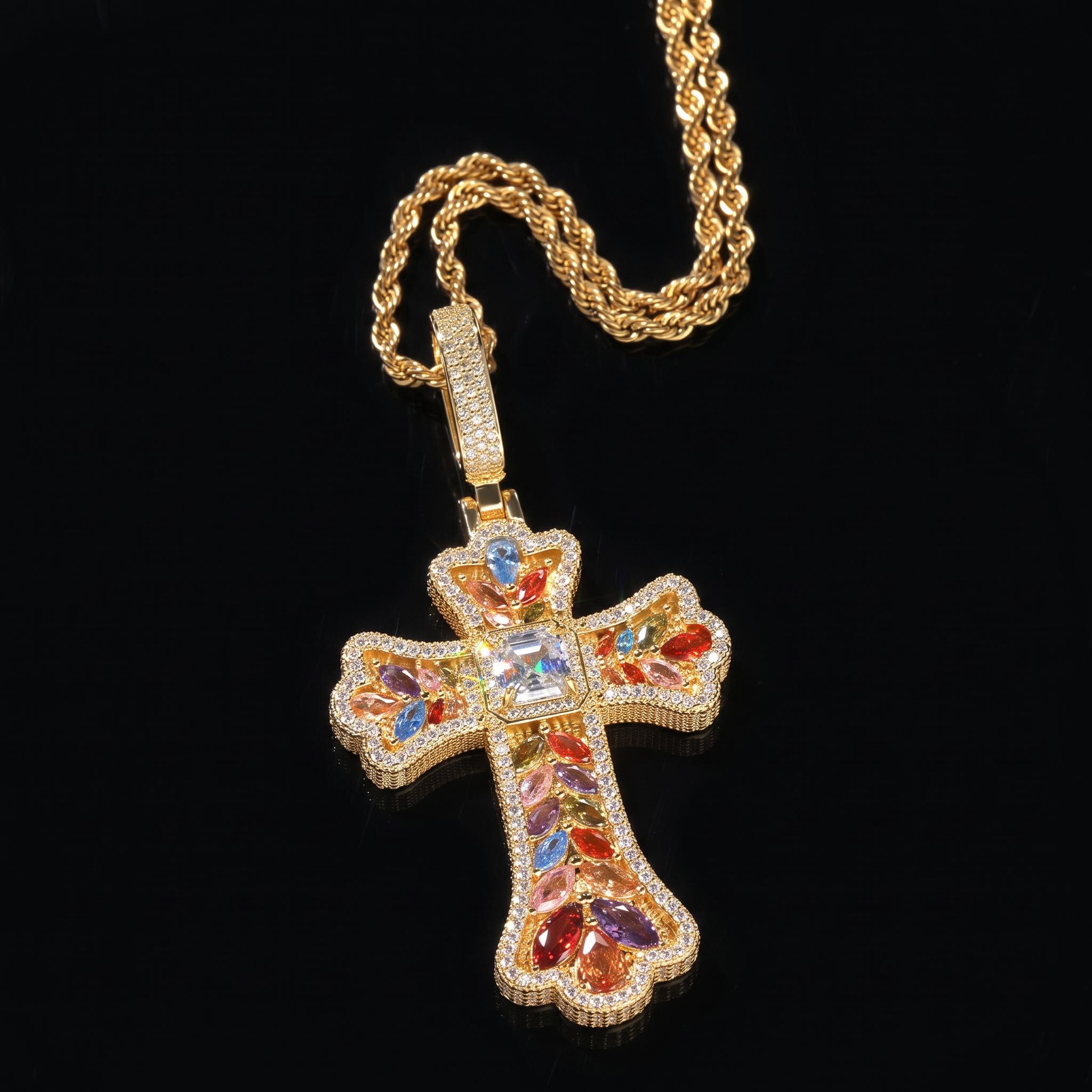 Iced Out Cross Pendant Iced Out Cross Pendant