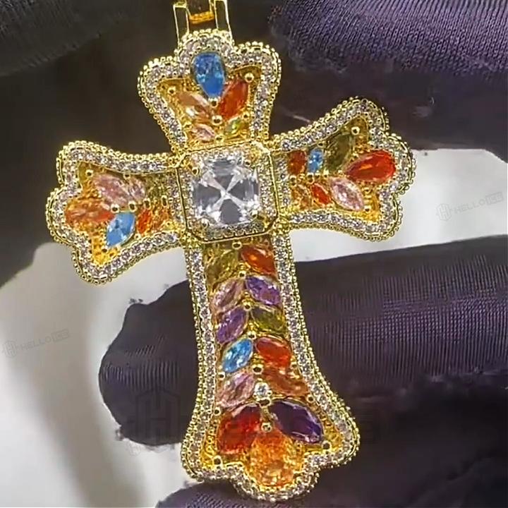Iced Out Cross Pendant Iced Out Cross Pendant