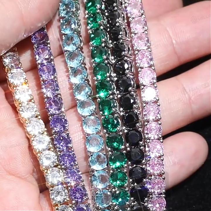 5mm Black Tennis Chain 5mm Black Tennis Chain
