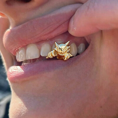 Pre-made Gengar-Inspired Tooth Grill