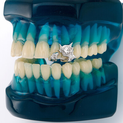 Pre-made Gengar-Inspired Tooth Grill