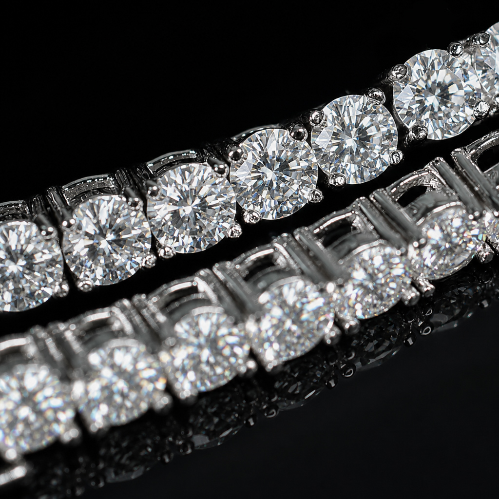 3mm/4mm/5mm Moissanite Tennis Bracelet
