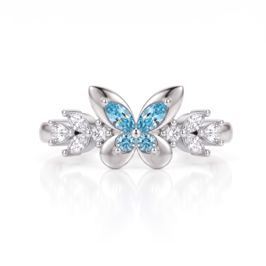 0.44 ct.tw. Butterfly Marquise Diamond Ring 0.44 ct.tw. Butterfly Marquise Diamond Ring