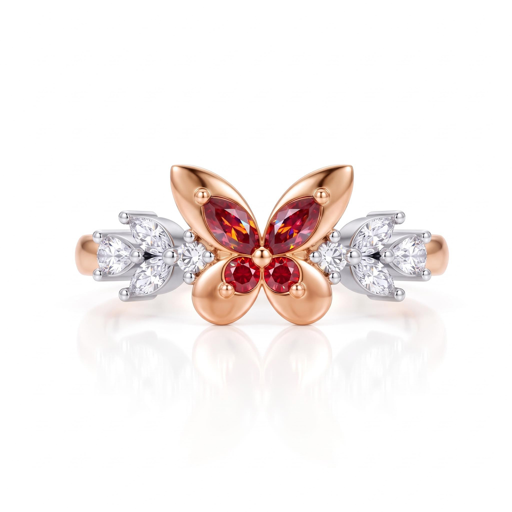 0.44 ct.tw. Butterfly Marquise Diamond Ring 0.44 ct.tw. Butterfly Marquise Diamond Ring