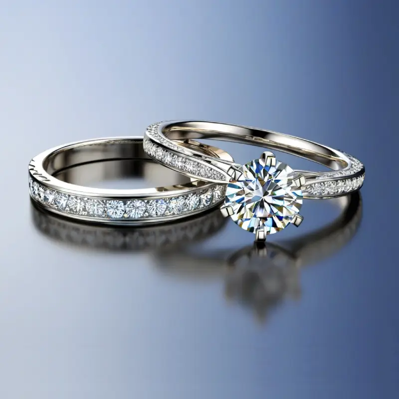 WOMEN'S MOISSANITE RINGS