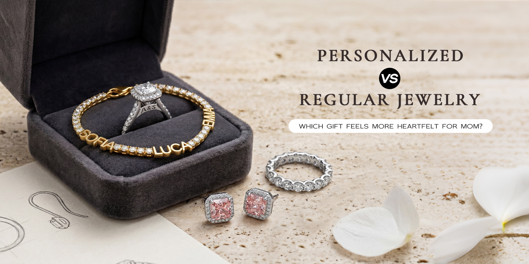 Personalized vs. Regular Jewelry: Which Gift Feels More Heartfelt for Mom and Why?