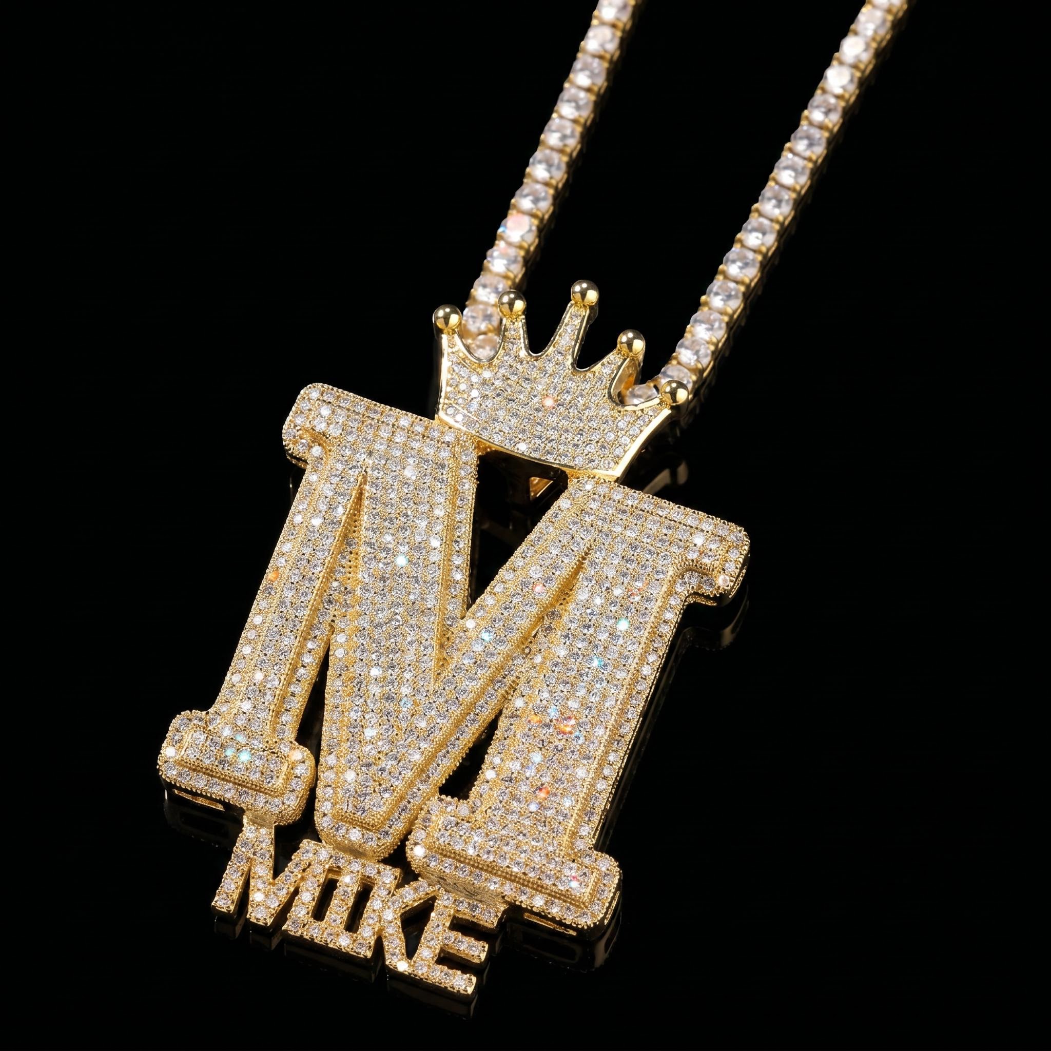 Letter Name Pendant