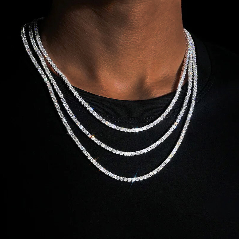 Moissanite Tennis Chain