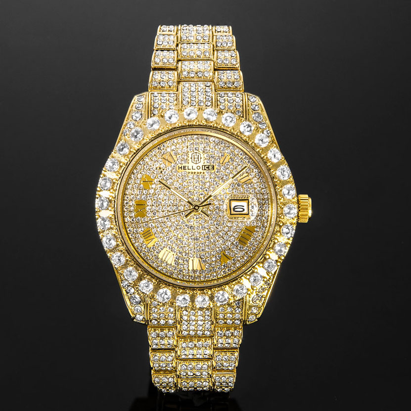 Roman Numerals Round Cut Watch Roman Numerals Round Cut Watch